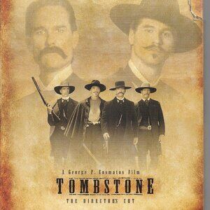 Tombstone 2-DVD Set, Vista Series Directors Cut (2002) Kurt Russell Val Kilmer